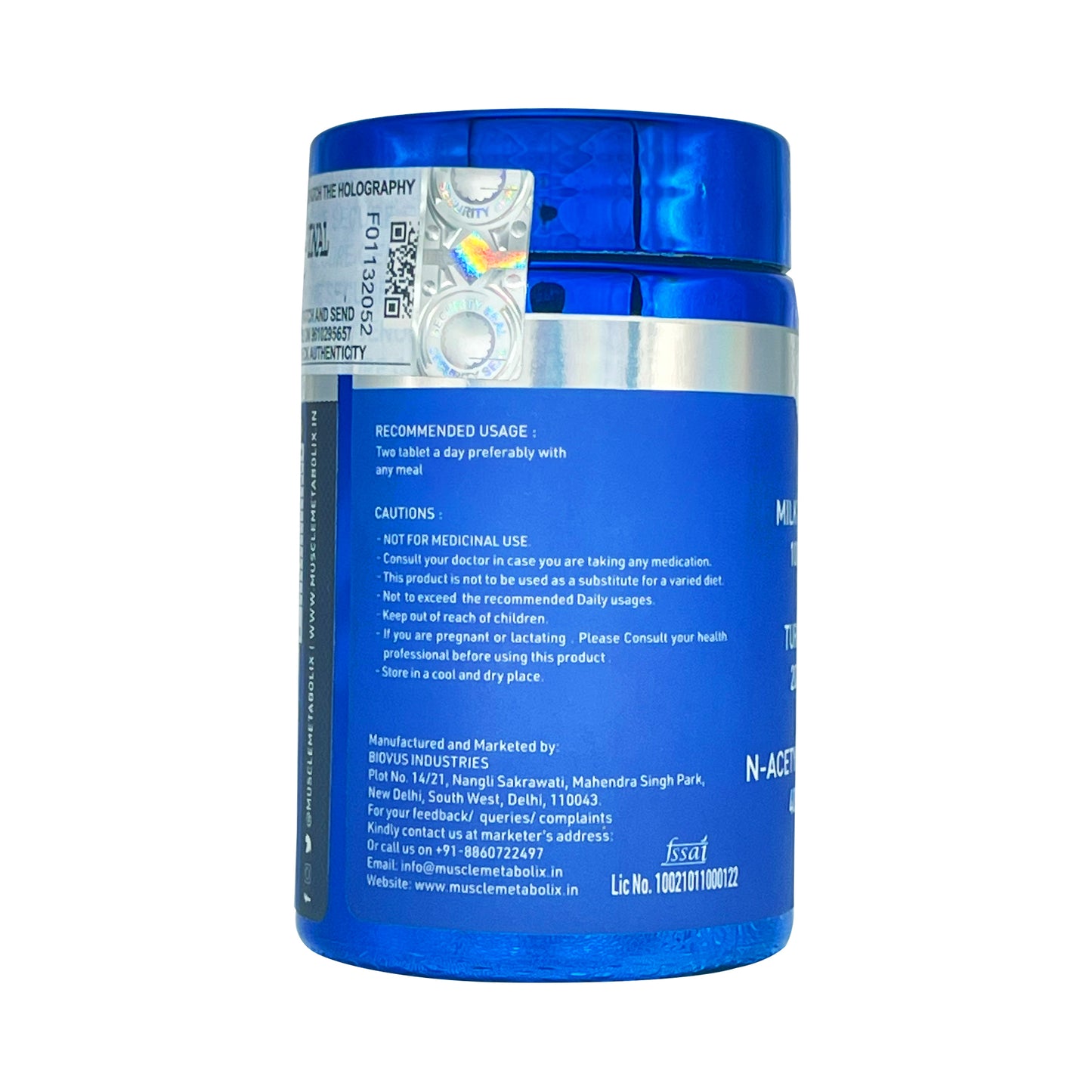 Muscle Metabolix Liver Detox Formula (Tablets-60)