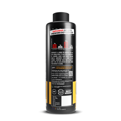 QNT Carni-Pump Liquid Pre Workout, 500 ML
