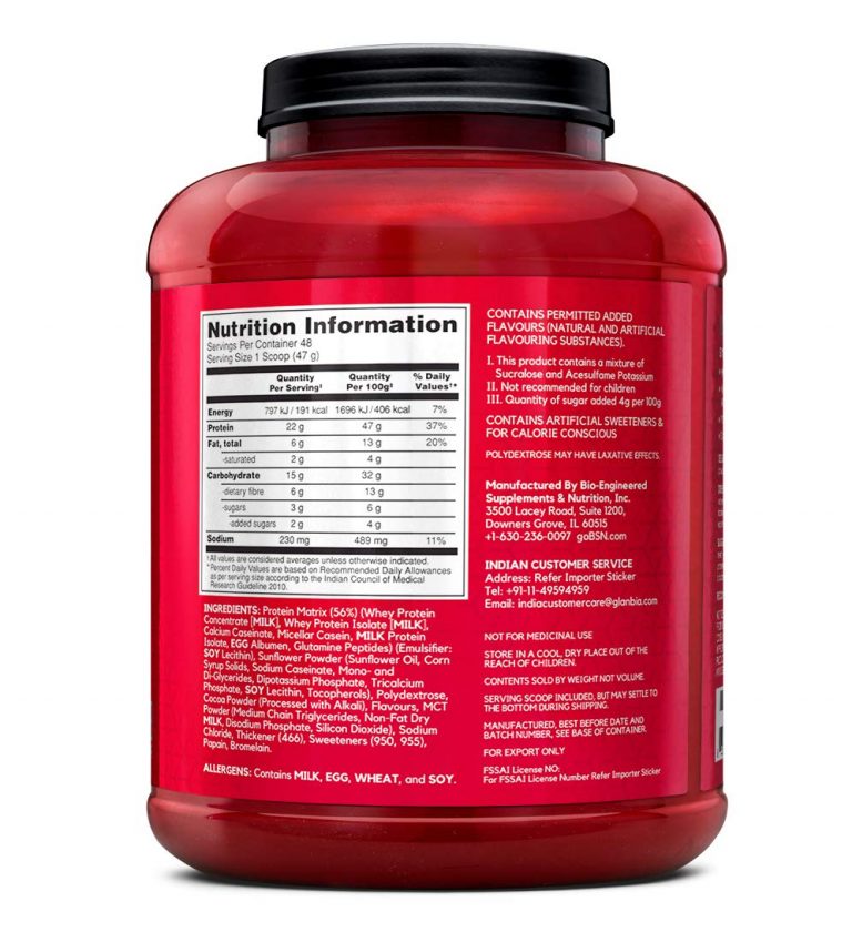 BSN Syntha 6 Protein Powder 2.27Kg