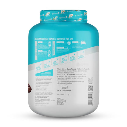 HealthFarm Signature Whey Protein Powder 2kg