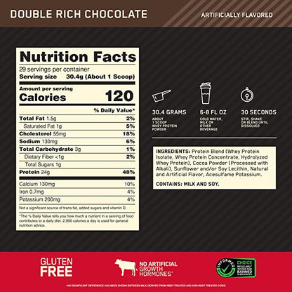 Optimum Nutrition (ON) Gold Standard 100% Whey 2 Lbs