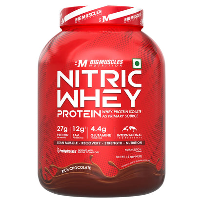 Big Muscles Nutrition Nitric Whey Protein 2Kg