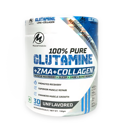 Muscle Metabolix Glutamine+ZMA+Collagen 30 Serving