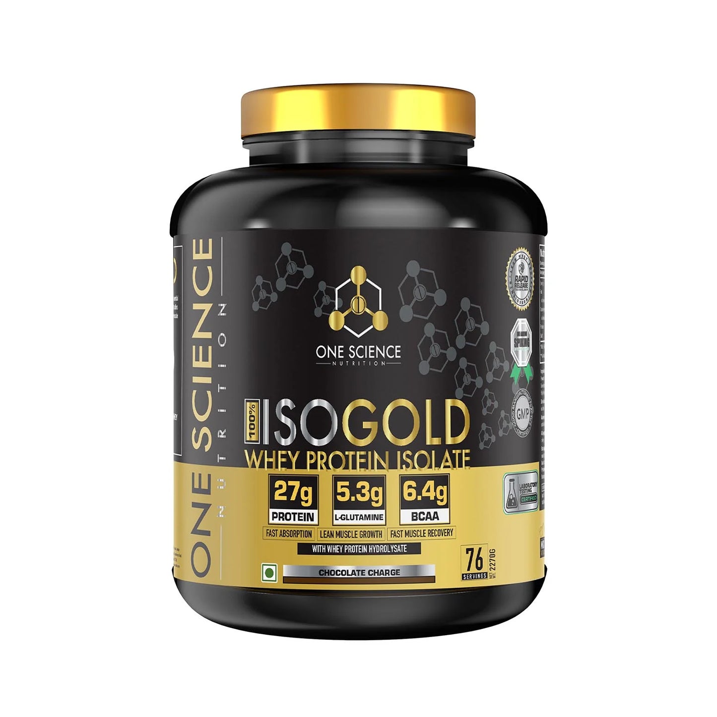One Science Nutrition 100% ISO Gold Whey Protein 2.27 Kg