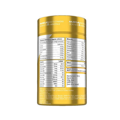 Muscle Science Multi Vitamins & Minerals - 60 Softgel