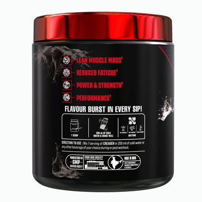 Big Muscles Nutrition Karnage Black 30 Servings + FREE Creagen 100g