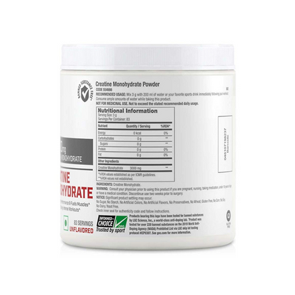 GNC Pro Performance Creatine Monohydrate 83 Servings