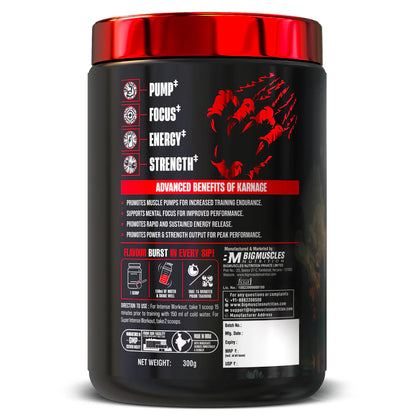 Big Muscles Nutrition Karnage 60 Servings