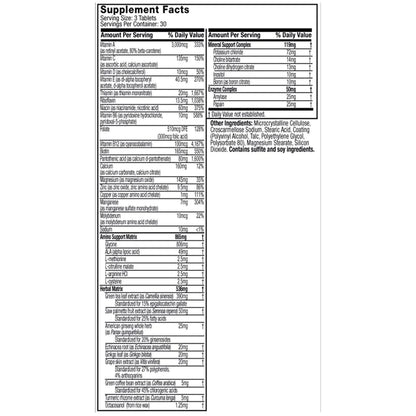 MuscleTech Platinum Multivitamin 60 Tablets
